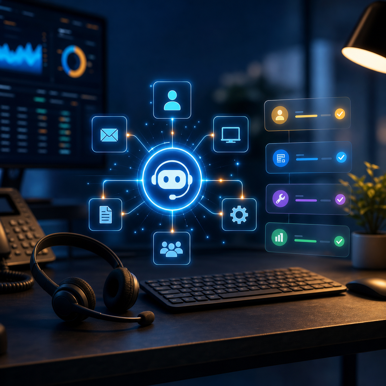 AI service desks: A practical playbook for enterprise support