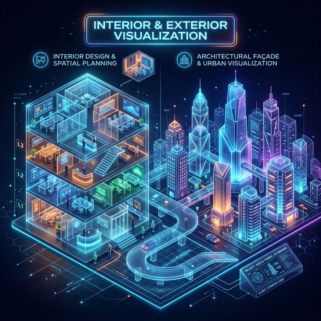 Interior & Exterior Visualization